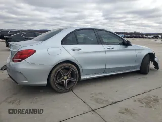2016 Mercedes-Benz C 450 AMG with VIN 55SWF6EB6GU125889, listed as a Copart auction lot 45190995 with 108,440 mi miles and Clean Title. Bid and sale history available at carsss.com. Image 3.