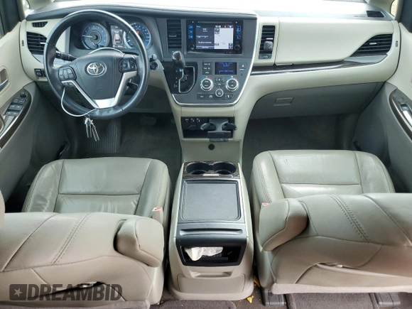 2017 Toyota Sienna XLE Auto Access Seat with VIN 5TDYZ3DC3HS826798, listed as a Copart auction lot 54487685 with 88,584 mi miles and Salvage Title. Bid and sale history available at DreamBid. Image 8.