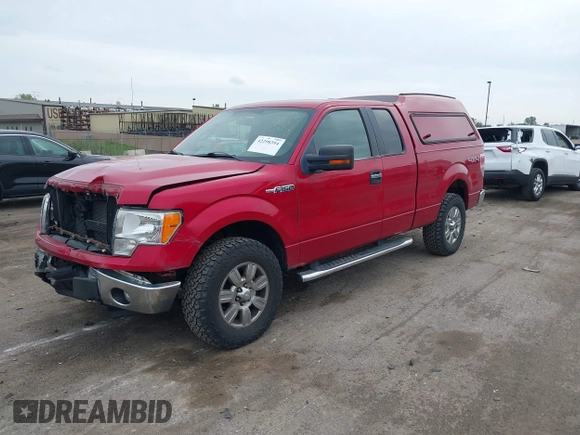 2012 Ford F-150 XL with VIN 1FTFX1EF2CFA39473, listed as a IAAI auction lot 42298394 with 172,439 mi miles and . Bid and sale history available at DreamBid. Image 2.