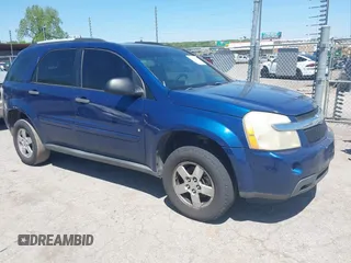 2008 Chevrolet Equinox LS with VIN 2CNDL13F486337901, listed as a IAAI auction lot 42109169 with 438,567 mi miles. Bid and sale history available at carsss.com. Image 1.