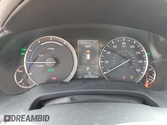 2016 Lexus RX 450h with VIN 2T2BGMCA4GC004192, listed as a Copart auction lot 59701365 with 257,355 mi miles and Salvage title. Bid and sale history available at DreamBid. Image 9.