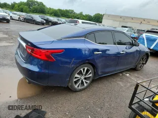 2017 Nissan Maxima S with VIN 1N4AA6AP7HC442810, listed as a Copart auction lot 61164225 with 279,380 mi miles and Salvage title. Bid and sale history available at DreamBid. Image 3.