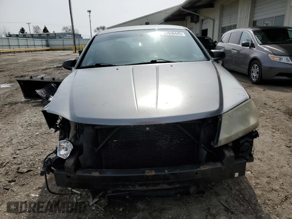 2012 Dodge Avenger SE with VIN 1C3CDZAB8CN285564, listed as a Copart auction lot 51046445 with 180,101 mi miles and Salvage Title. Bid and sale history available at carsss.com. Image 5.
