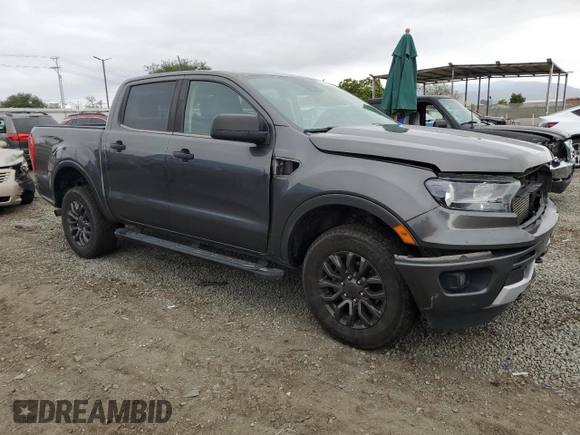 2020 Ford Ranger XL with VIN 1FTER4EH4LLA58827, listed as a Copart auction lot 55816085 with 108,674 mi miles and Salvage title. Bid and sale history available at DreamBid. Image 4.