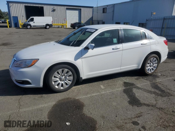 2013 Chrysler 200 LX with VIN 1C3CCBAB8DN686494, listed as a Copart auction lot 52388855 with 69,082 mi miles and Salvage Title. Bid and sale history available at carsss.com. Image 1.