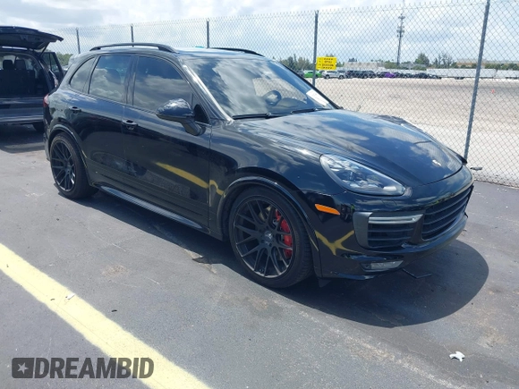 2016 Porsche Cayenne GTS z VIN WP1AD2A25GLA70430, wystawiony jako IAAI lot #42547008 z przebiegiem 108 374 mil mil oraz . Historia ofert i sprzedaży dostępna na DreamBid. Obrazek 1.
