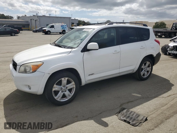 2007 Toyota RAV4 Sport with VIN JTMZD32V176038916, listed as a Copart auction lot 50935995 with 157,503 mi miles and Salvage Title. Bid and sale history available at carsss.com. Image 1.
