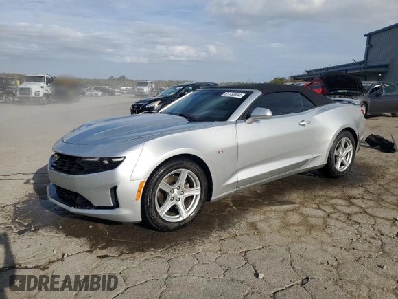2019 Chevrolet Camaro 1LT with VIN 1G1FB3DX1K0132435, listed as a Copart auction lot 81133594 with 133,942 mi miles and Salvage Title. Bid and sale history available at carsss.com. Image 1.