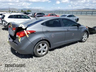 2013 Hyundai Elantra GLS z VIN 5NPDH4AE7DH162020, wystawiony jako Copart lot #54664595 z przebiegiem 165 999 mil mil oraz Szkoda całkowita • Salvage title. Historia ofert i sprzedaży dostępna na DreamBid. Obrazek 3.