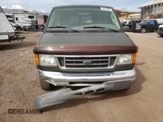 2005 Ford Econoline Passenger XL with VIN 1FBNE31L75HA17246, listed as a Copart auction lot 46470884 with 194,029 mi miles and Salvage Title. Bid and sale history available at carsss.com. Image 5.