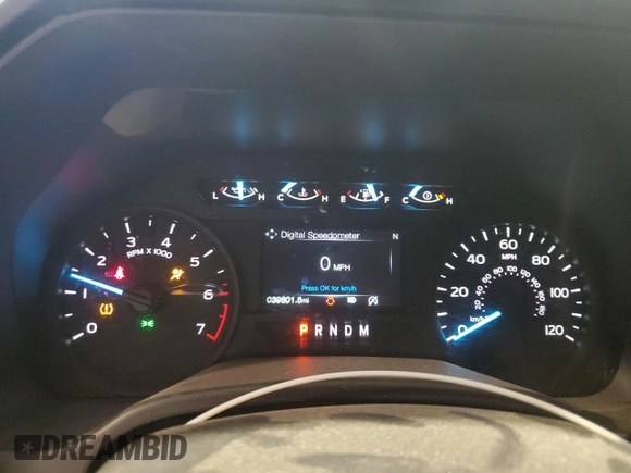 2020 Ford F-150 XL with VIN 1FTEX1EP4LKD63889, listed as a Copart auction lot 64065785 with 39,801 mi miles and Salvage title. Bid and sale history available at DreamBid. Image 9.