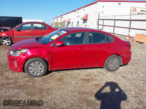 2019 Kia Rio S with VIN 3KPA24AB4KE227322, listed as a IAAI auction lot 40890906 with 114,215 mi miles. Bid and sale history available at carsss.com. Image 15.