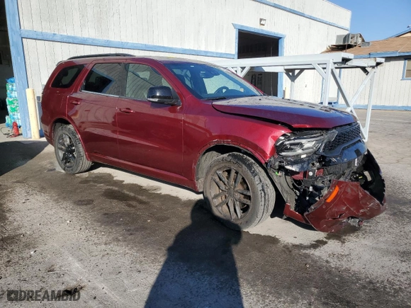 2023 Dodge Durango GT Plus with VIN 1C4RDJDG9PC571441, listed as a Copart auction lot 43377225 with 54,200 mi miles and Clean Title. Bid and sale history available at carsss.com. Image 4.