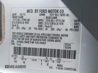 2015 Ford Transit Connect XL with VIN NM0LS6E74F1213453, listed as a IAAI auction lot 41768467 with 251,353 mi miles and . Bid and sale history available at DreamBid. Image 9.