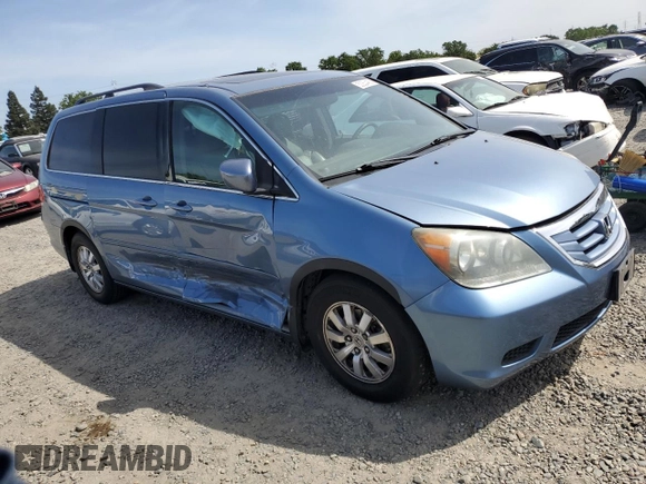 2008 Honda Odyssey EX-L z VIN 5FNRL38738B037025, wystawiony jako Copart lot #53354455 z przebiegiem 161 291 mil mil oraz Szkoda całkowita • Salvage title. Historia ofert i sprzedaży dostępna na DreamBid. Obrazek 4.