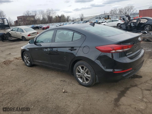 2018 Hyundai Elantra SEL with VIN 5NPD84LF0JH379720, listed as a Copart auction lot 52695915 with 67,525 mi miles and Salvage Title. Bid and sale history available at carsss.com. Image 2.