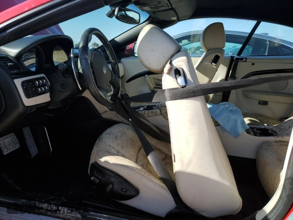 2013 Maserati GranTurismo Convertible Sport with VIN ZAM45VMA7D0073435, listed as a Copart auction lot 74539344 with 0 mi miles and Salvage Title. Bid and sale history available at carsss.com. Image 7.