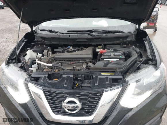 2017 Nissan Rogue S with VIN JN8AT2MTXHW137200, listed as a IAAI auction lot 41948128 with 164,891 mi miles. Bid and sale history available at carsss.com. Image 10.