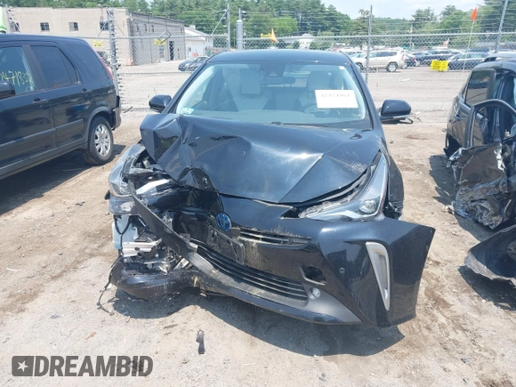 2020 Toyota Prius LE with VIN JTDL9RFU2L3019122, listed as a IAAI auction lot 42474961 with 52,248 mi miles and . Bid and sale history available at DreamBid. Image 13.