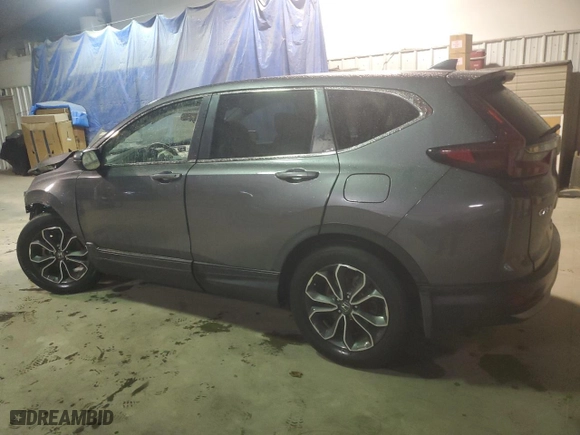 2021 Honda CR-V EX with VIN 5J6RW1H58ML001570, listed as a Copart auction lot 84490994 with 0 mi miles and Salvage Title. Bid and sale history available at carsss.com. Image 2.