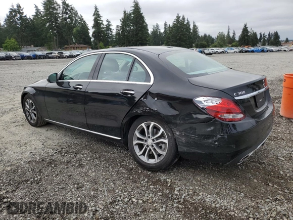 2016 Mercedes-Benz C 300 z VIN 55SWF4JB6GU177923, wystawiony jako Copart lot #60369825 z przebiegiem 76 414 mil mil oraz Szkoda całkowita • Salvage title. Historia ofert i sprzedaży dostępna na DreamBid. Obrazek 2.