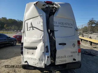 2021 Nissan NV SV with VIN 1N6AF0LY5MN803218, listed as a Copart auction lot 76091544 with 0 mi miles and Salvage Title. Bid and sale history available at carsss.com. Image 6.