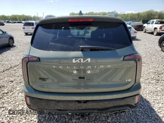 2024 Kia Telluride EX with VIN 5XYP3DGCXRG473232, listed as a Copart auction lot 52241595 with 14,757 mi miles and Salvage title. Bid and sale history available at DreamBid. Image 6.