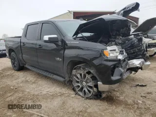 2022 Chevrolet Silverado 1500 LT with VIN 2GCPACED0N1505623, listed as a Copart auction lot 42452965 with 48,485 mi miles and Salvage Title. Bid and sale history available at carsss.com. Image 4.