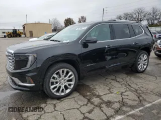 2024 GMC Acadia AWD Denali z VIN 1GKENRKS5RJ200040, wystawiony jako Copart lot #82106714 z przebiegiem 621 mil mil oraz Szkody całkowita. Historia ofert i sprzedaży dostępna na DreamBid. Obrazek 1.