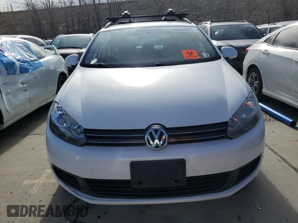 2012 Volkswagen Jetta SportWagen TDI w/Sunroof with VIN 3VWPL7AJXCM642035, listed as a Copart auction lot 48584605 with 0 mi miles and Non Repairable. Bid and sale history available at carsss.com. Image 5.