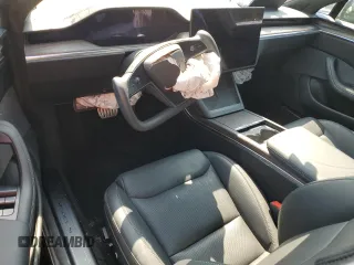 2021 Tesla Model S Plaid with VIN 5YJSA1E66MF434066, listed as a Copart auction lot 61648755 with Not provided miles and Salvage title. Bid and sale history available at DreamBid. Image 8.