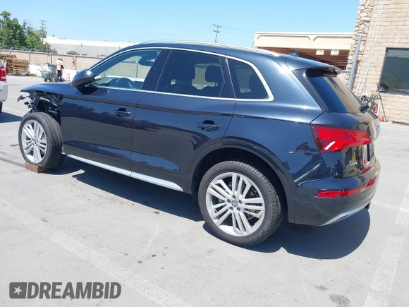 2018 Audi Q5 Prestige z VIN WA1CNAFY1J2199545, wystawiony jako IAAI lot #42342044 z przebiegiem 16 098 mil mil oraz . Historia ofert i sprzedaży dostępna na DreamBid. Obrazek 3.