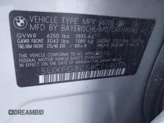 2012 BMW X6 50i z VIN 5UXFG8C58CL590171, wystawiony jako IAAI lot #41087730 z przebiegiem 83 143 mil mil oraz . Historia ofert i sprzedaży dostępna na DreamBid. Obrazek 9.