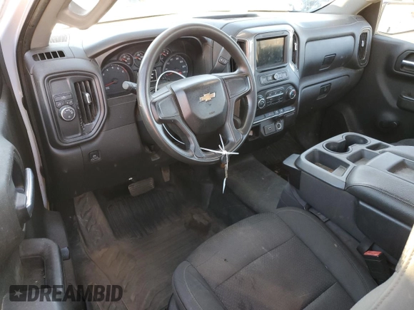2019 Chevrolet Silverado 1500 Work Truck with VIN 3GCNWAEF5KG187970, listed as a Copart auction lot 84633114 with 68,070 mi miles and Salvage Title. Bid and sale history available at DreamBid. Image 8.