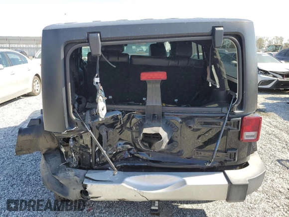 2014 Jeep Wrangler Unlimited Sahara with VIN 1C4BJWEG1EL102203, listed as a Copart auction lot 50360705 with 89,831 mi miles and Salvage Title. Bid and sale history available at carsss.com. Image 6.