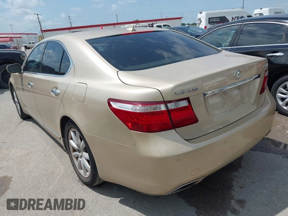 2007 Lexus LS 460 with VIN JTHBL46F775000849, listed as a IAAI auction lot 42551118 with 137,836 mi miles and . Bid and sale history available at DreamBid. Image 3.