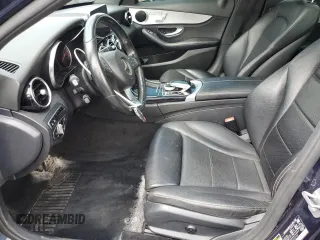 2017 Mercedes-Benz C 43 AMG with VIN 55SWF6EB4HU181167, listed as a Copart auction lot 59149685 with 107,499 mi miles and Salvage title. Bid and sale history available at DreamBid. Image 7.