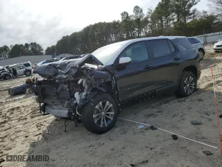 2025 Chevrolet Equinox FWD LT with VIN 3GNAXHEG7SL244892, listed as a Copart auction lot 48607105 with 0 mi miles and Salvage Title. Bid and sale history available at carsss.com. Image 1.