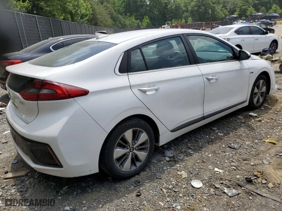 2019 Hyundai Ioniq Plug-In Hybrid Limited with VIN KMHC75LDXKU182821, listed as a Copart auction lot 58330184 with 49,726 mi miles and Salvage Title. Bid and sale history available at carsss.com. Image 3.