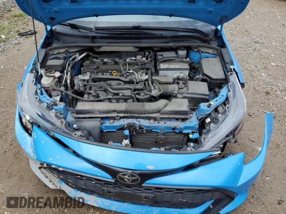 2020 Toyota Corolla Hatchback SE with VIN JTND4RBE8L3089060, listed as a Copart auction lot 68711174 with 142,431 mi miles and Salvage Title. Bid and sale history available at carsss.com. Image 11.