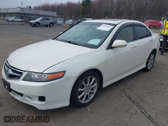 2007 Acura TSX with VIN JH4CL96867C015390, listed as a IAAI auction lot 41949836 with 239,078 mi miles. Bid and sale history available at carsss.com. Image 2.