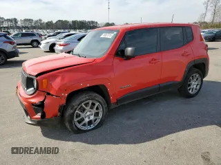 2023 Jeep Renegade Latitude z VIN ZACNJDB15PPP61804, wystawiony jako Copart lot #49807315 z przebiegiem 24 086 mil mil oraz Szkoda całkowita • Salvage title. Historia ofert i sprzedaży dostępna na DreamBid. Obrazek 1.