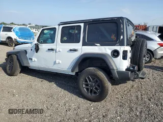 2025 Jeep Wrangler Sport S with VIN 1C4PJXDN7SW500165, listed as a Copart auction lot 49271945 with 8,271 mi miles and Non repairable. Bid and sale history available at DreamBid. Image 2.