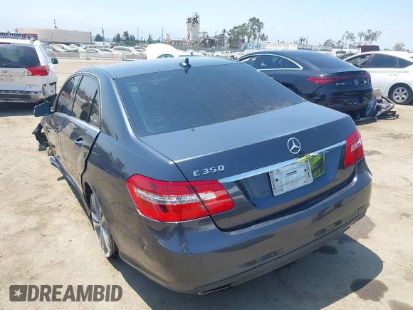 2012 Mercedes-Benz E 350 Luxury with VIN WDDHF5KB7CA571647, listed as a IAAI auction lot 42754323 with 252,078 mi miles and . Bid and sale history available at DreamBid. Image 3.