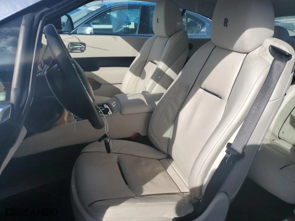 2014 Rolls-Royce Wraith with VIN SCA665C55EUX84597, listed as a Copart auction lot 79843344 with 0 mi miles and Salvage Title. Bid and sale history available at carsss.com. Image 7.