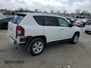 2015 Jeep Compass Sport with VIN 1C4NJCBA2FD325826, listed as a Copart auction lot 49446245 with 63,167 mi miles and Salvage Title. Bid and sale history available at carsss.com. Image 3.