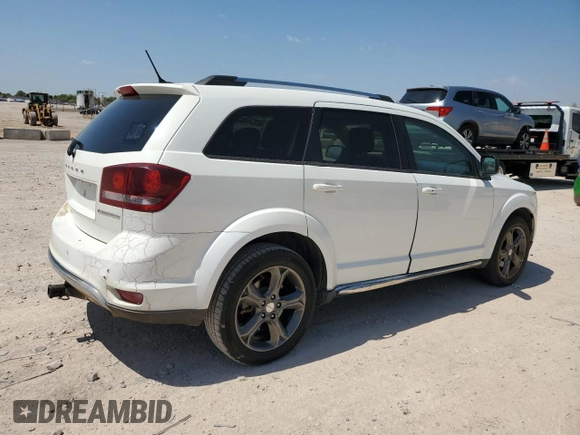 2015 Dodge Journey Crossroad with VIN 3C4PDCGG1FT746959, listed as a Copart auction lot 53618025 with 176,081 mi miles and Clean Title. Bid and sale history available at DreamBid. Image 3.
