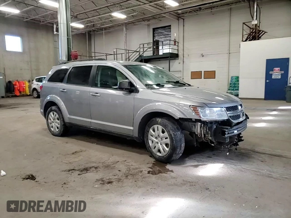 2018 Dodge Journey SE with VIN 3C4PDCAB3JT416567, listed as a Copart auction lot 45307745 with 108,487 mi miles and Salvage Title. Bid and sale history available at carsss.com. Image 11.