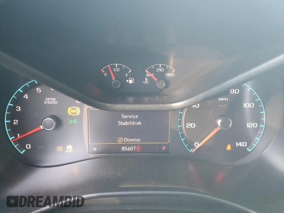 2019 GMC Canyon 4WD Denali with VIN 1GTG6EEN4K1124204, listed as a Copart auction lot 88850725 with 85,607 mi miles and Salvage Title. Bid and sale history available at carsss.com. Image 9.