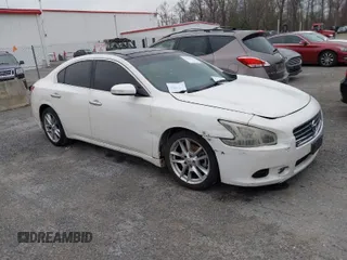 2010 Nissan Maxima 3.5 S with VIN 1N4AA5AP3AC839107, listed as a IAAI auction lot 41856626 with 1 mi miles. Bid and sale history available at carsss.com. Image 1.
